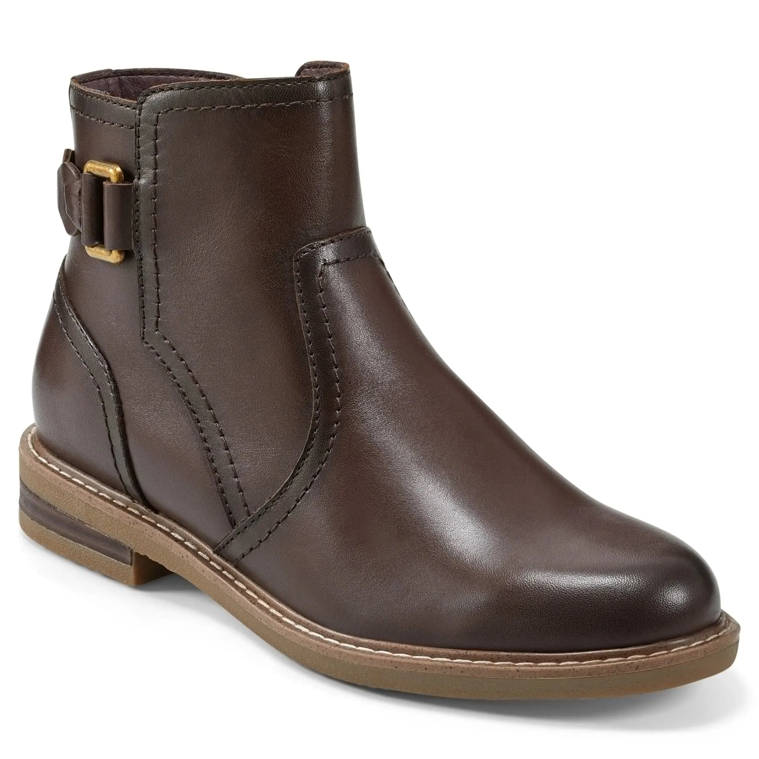 Jenna Round Toe Casual Booties