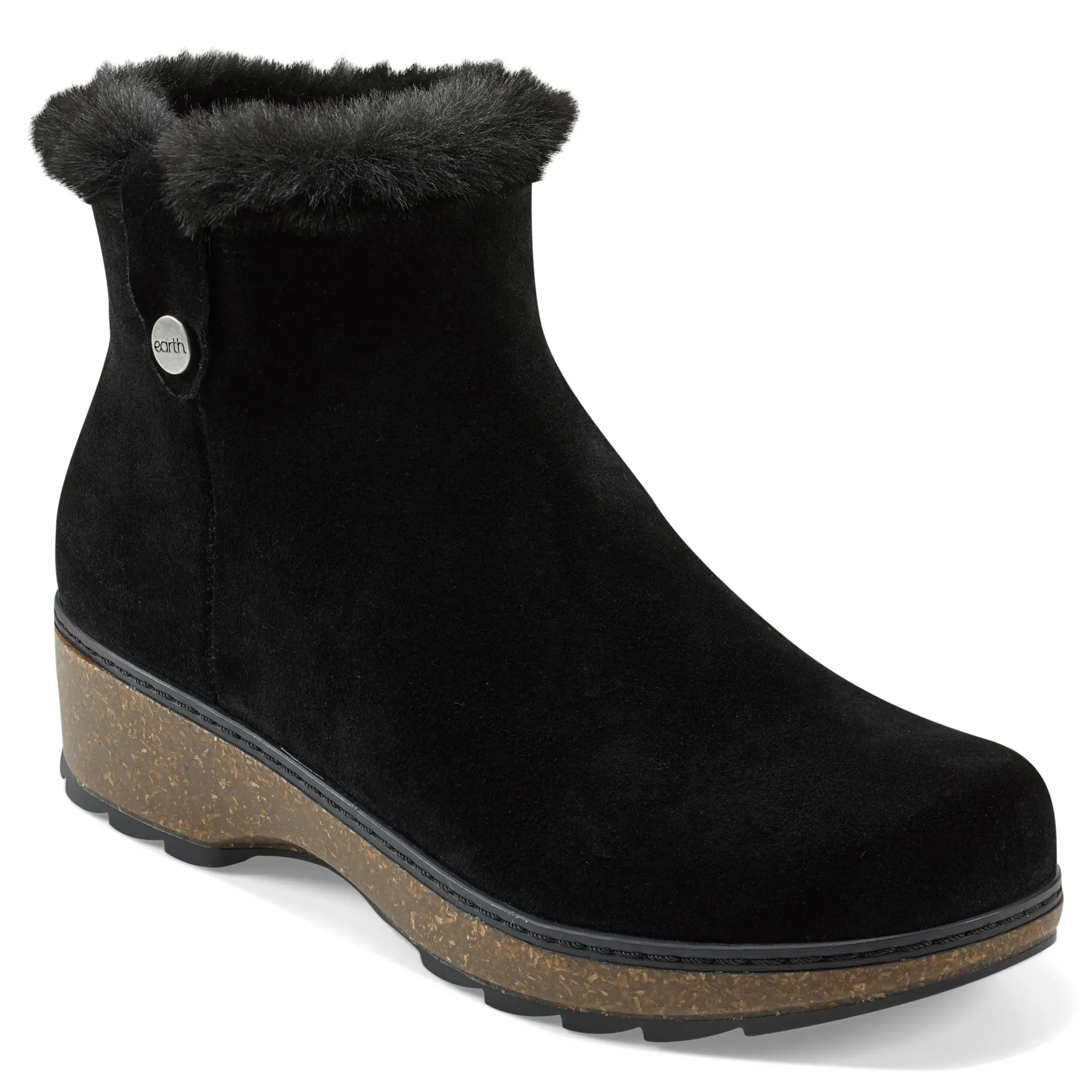 Kim Cold Weather Round Toe Casual Booties