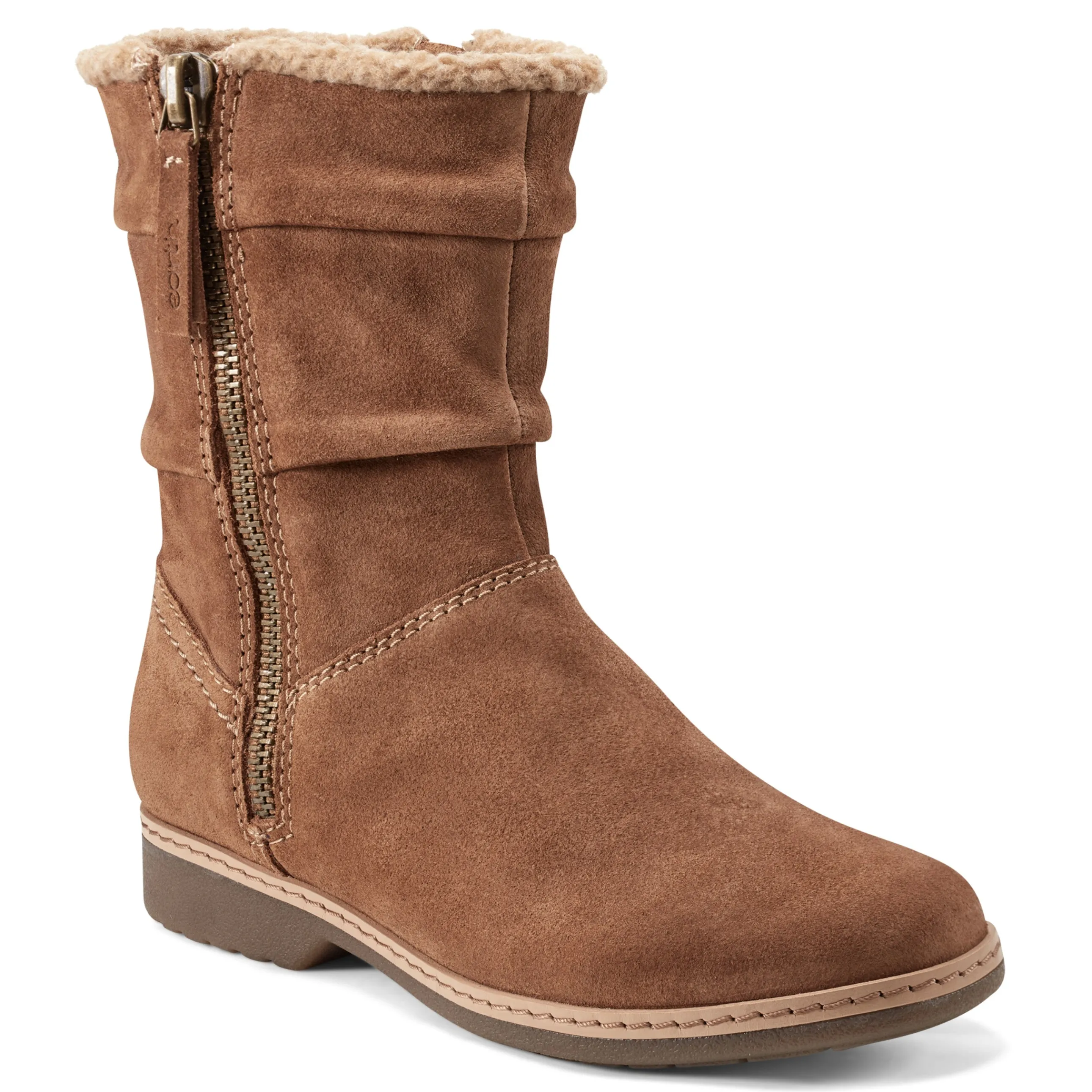 Hyland Water Repellent Round Toe Flat Casual Booties