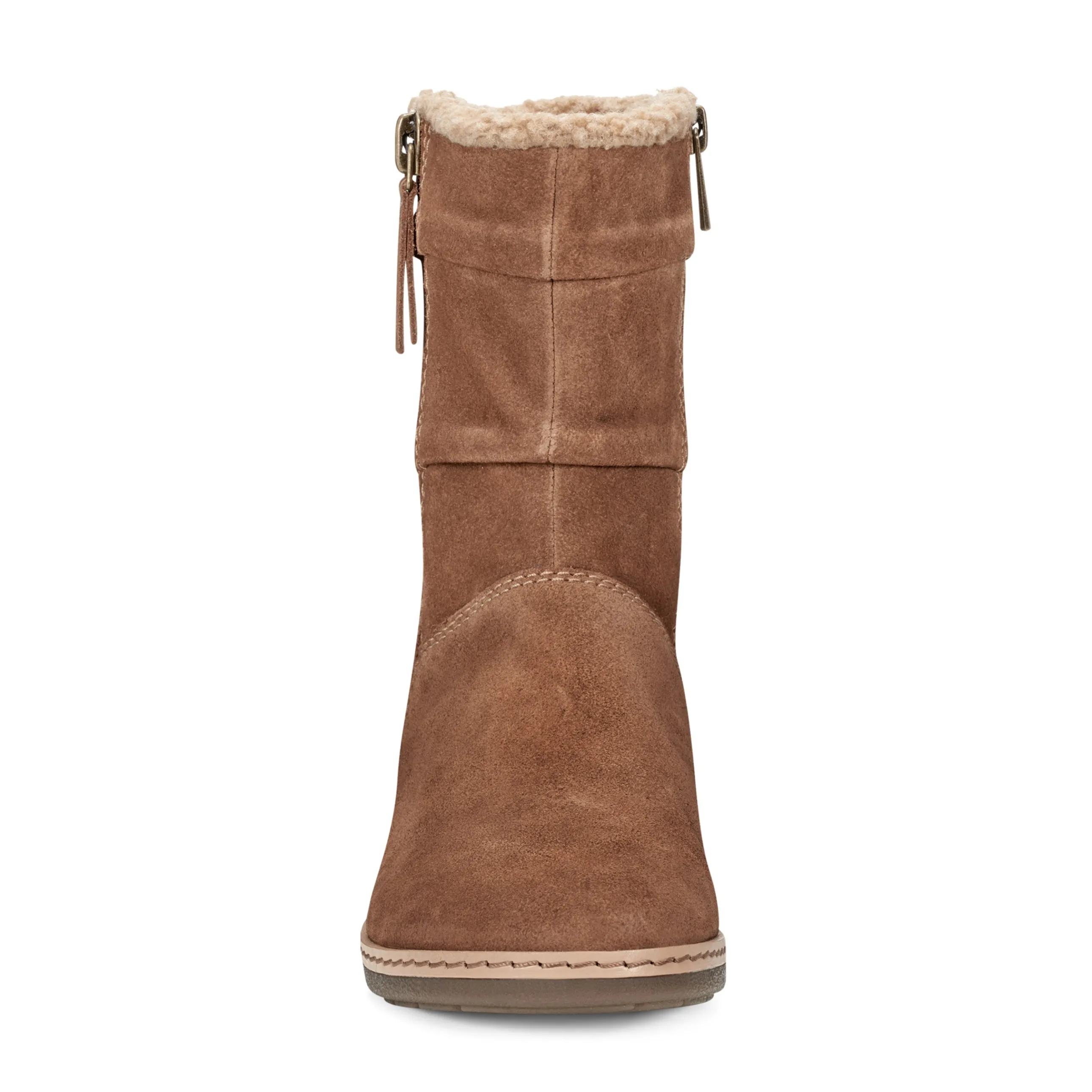 Hyland Water Repellent Round Toe Flat Casual Booties
