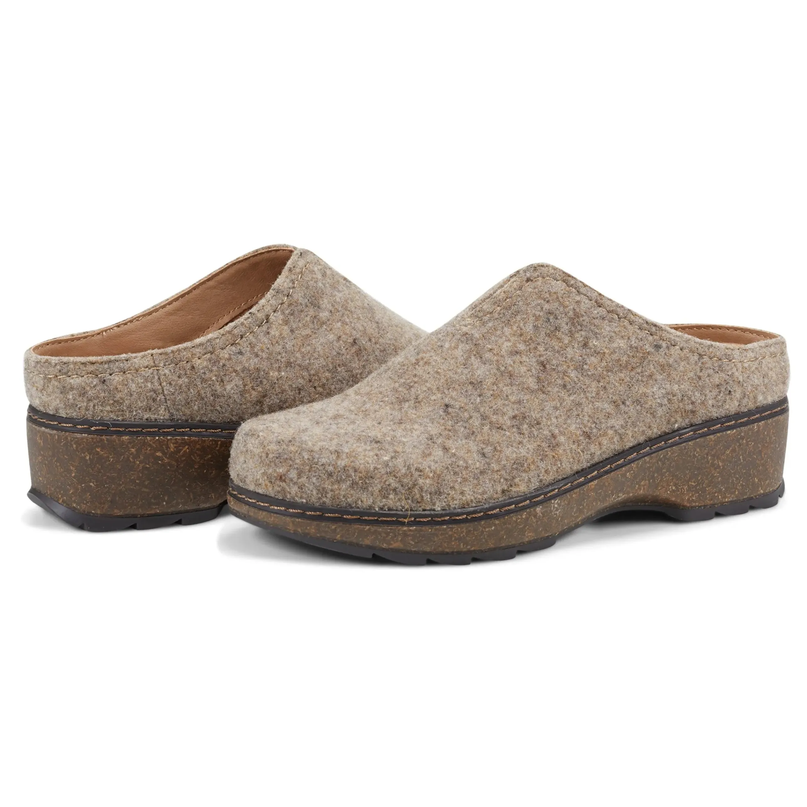 Kolia Round Toe Slip-on Casual Clogs