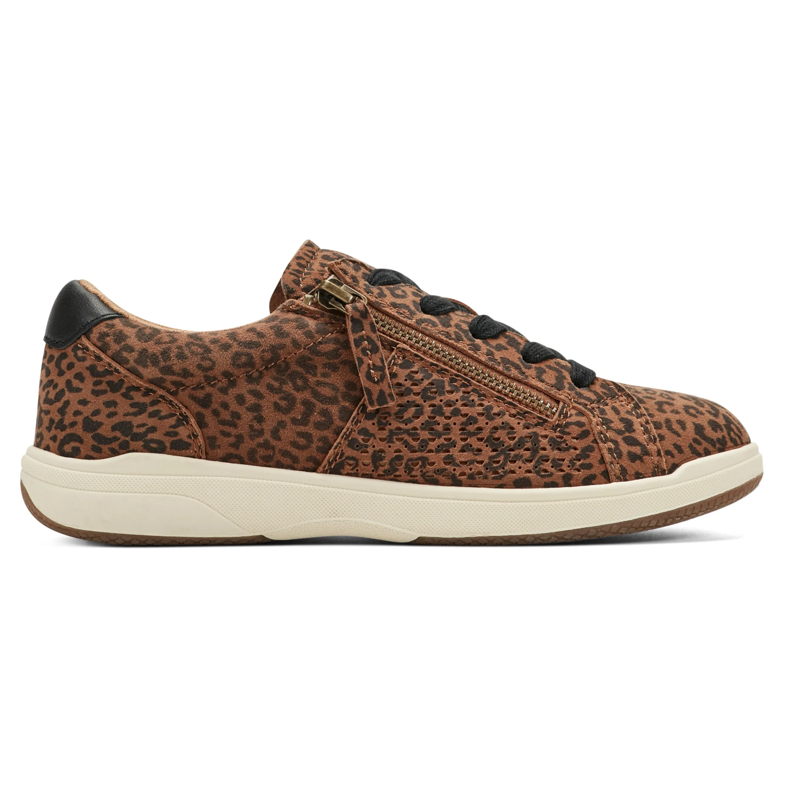 Netta Round Toe Casual Lace-up Sneakers