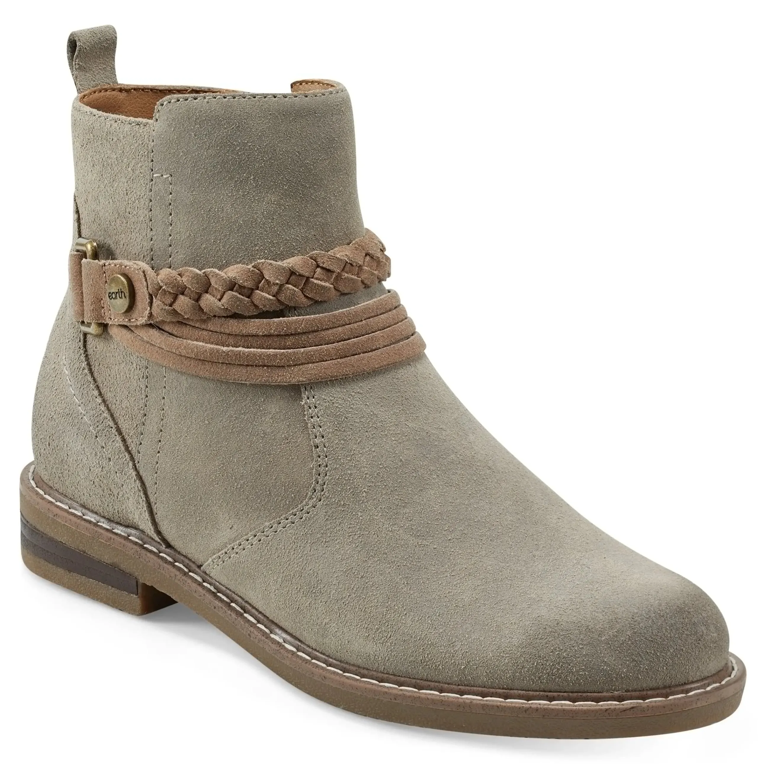 Jeno Round Toe Casual Booties