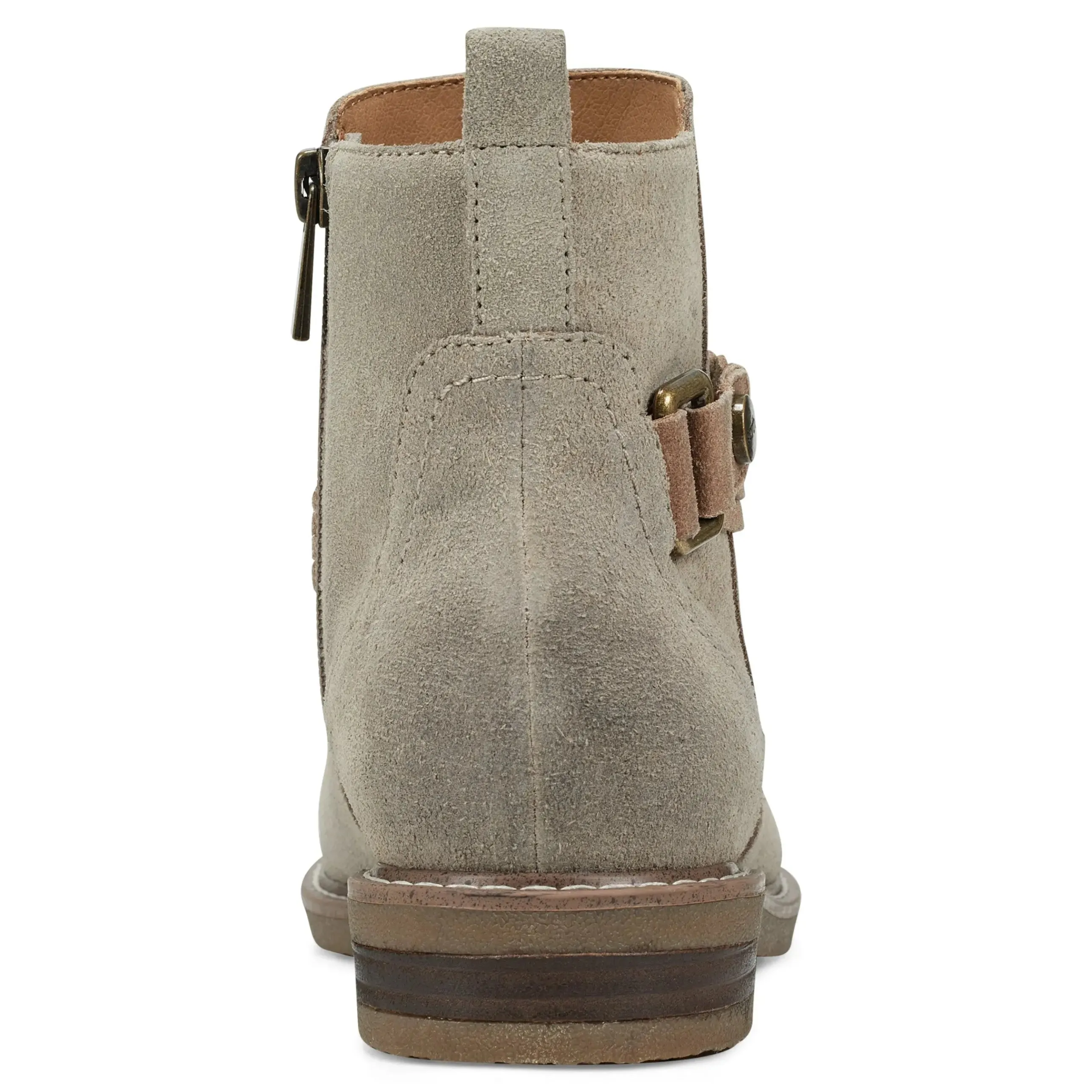 Jeno Round Toe Casual Booties