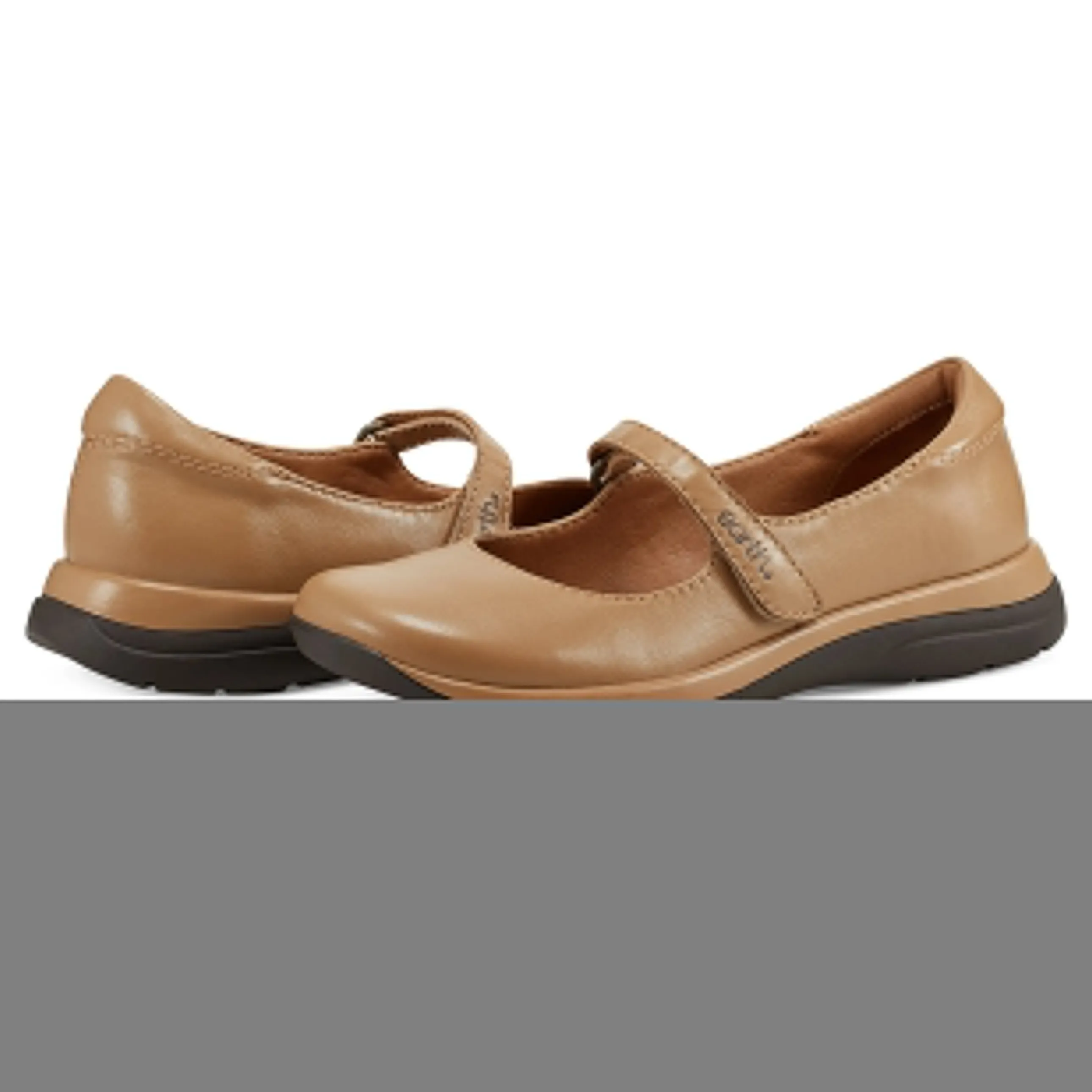 Tose Lug Sole Square Toe Casual Ballet Flats