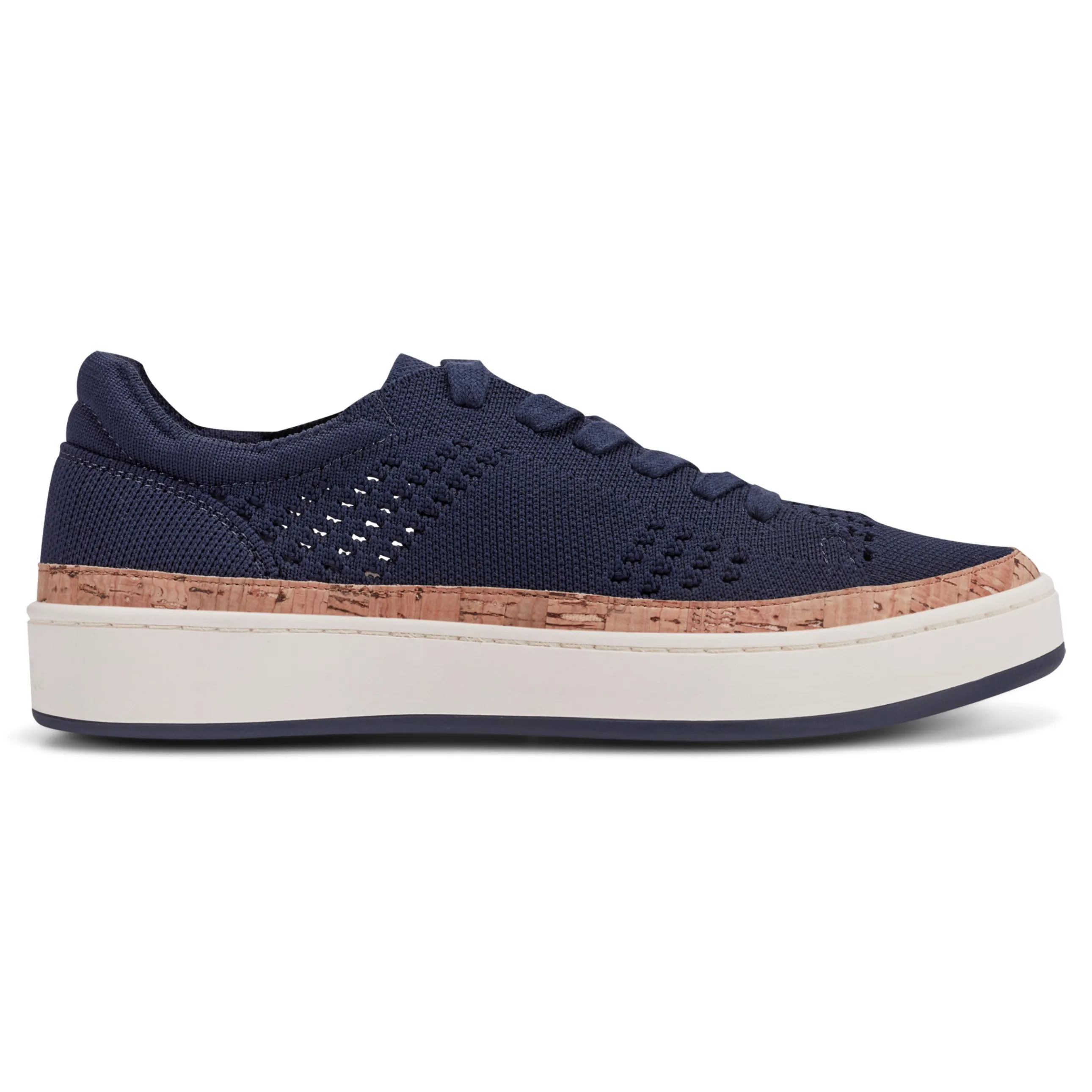 Knight Round Toe Lace-up Casual Sneakers