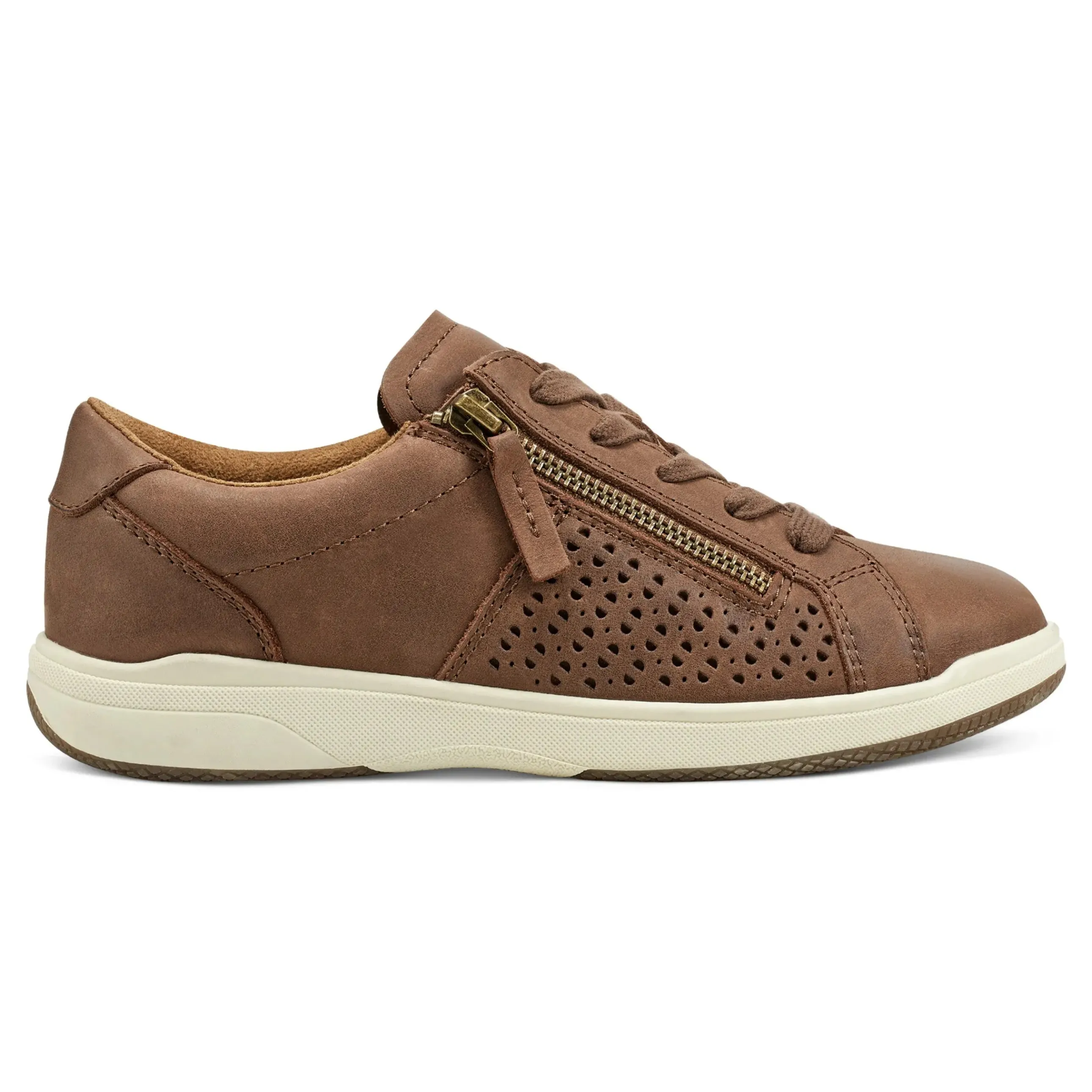Netta Round Toe Casual Lace-up Sneakers