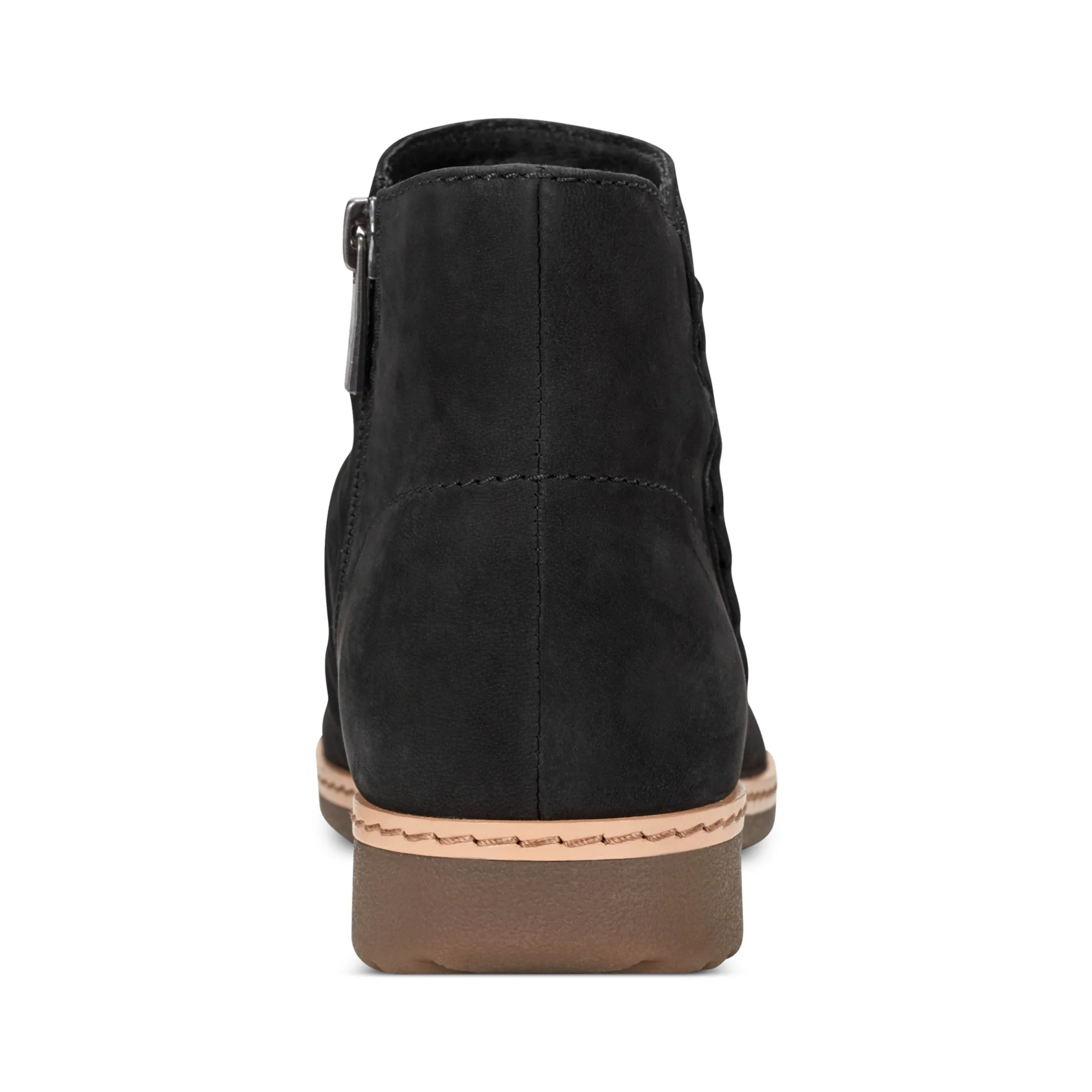 Hilaree Water Repellent Round Toe Ruched Casual Booties