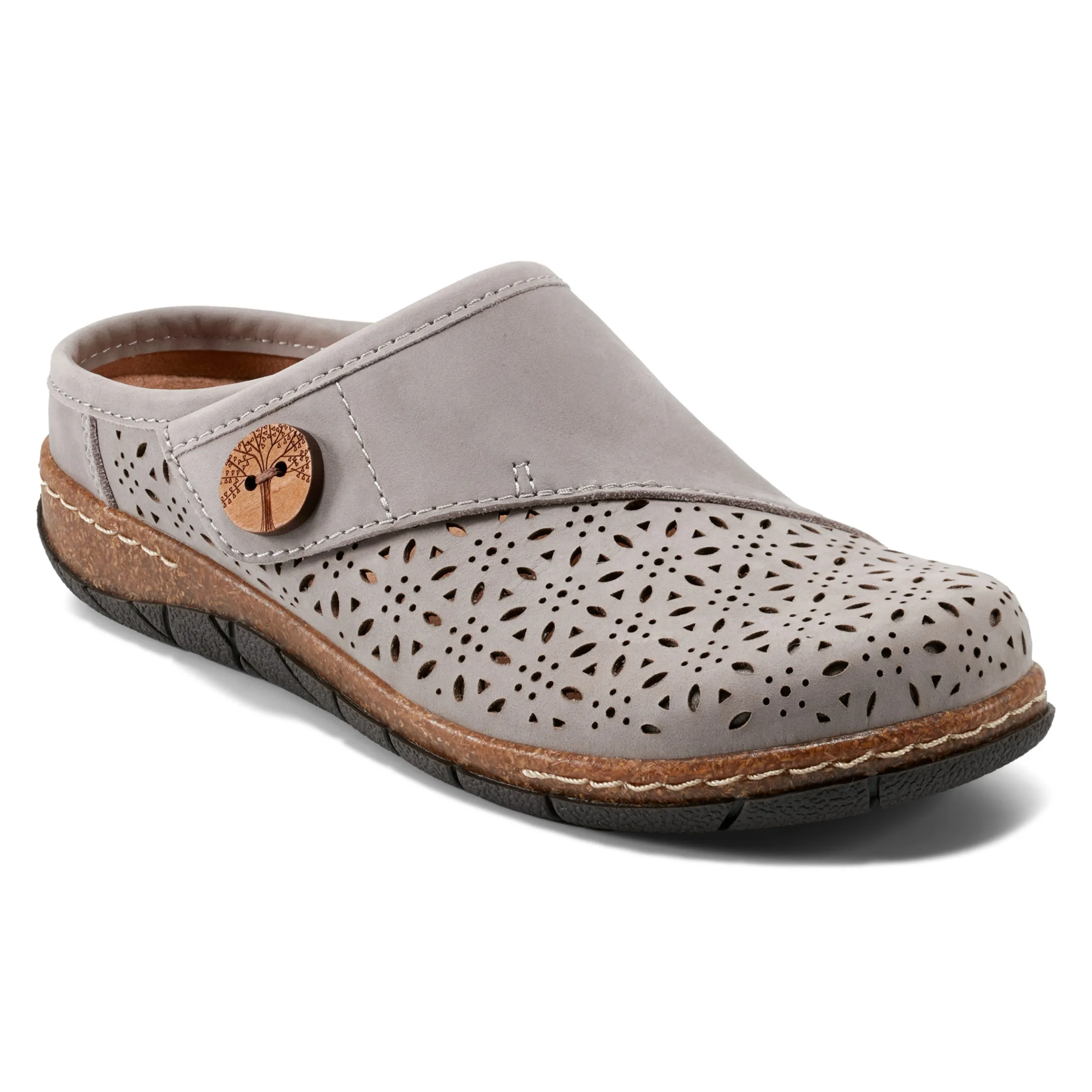 Erinn Round Toe Casual Slip-on Flat Clogs
