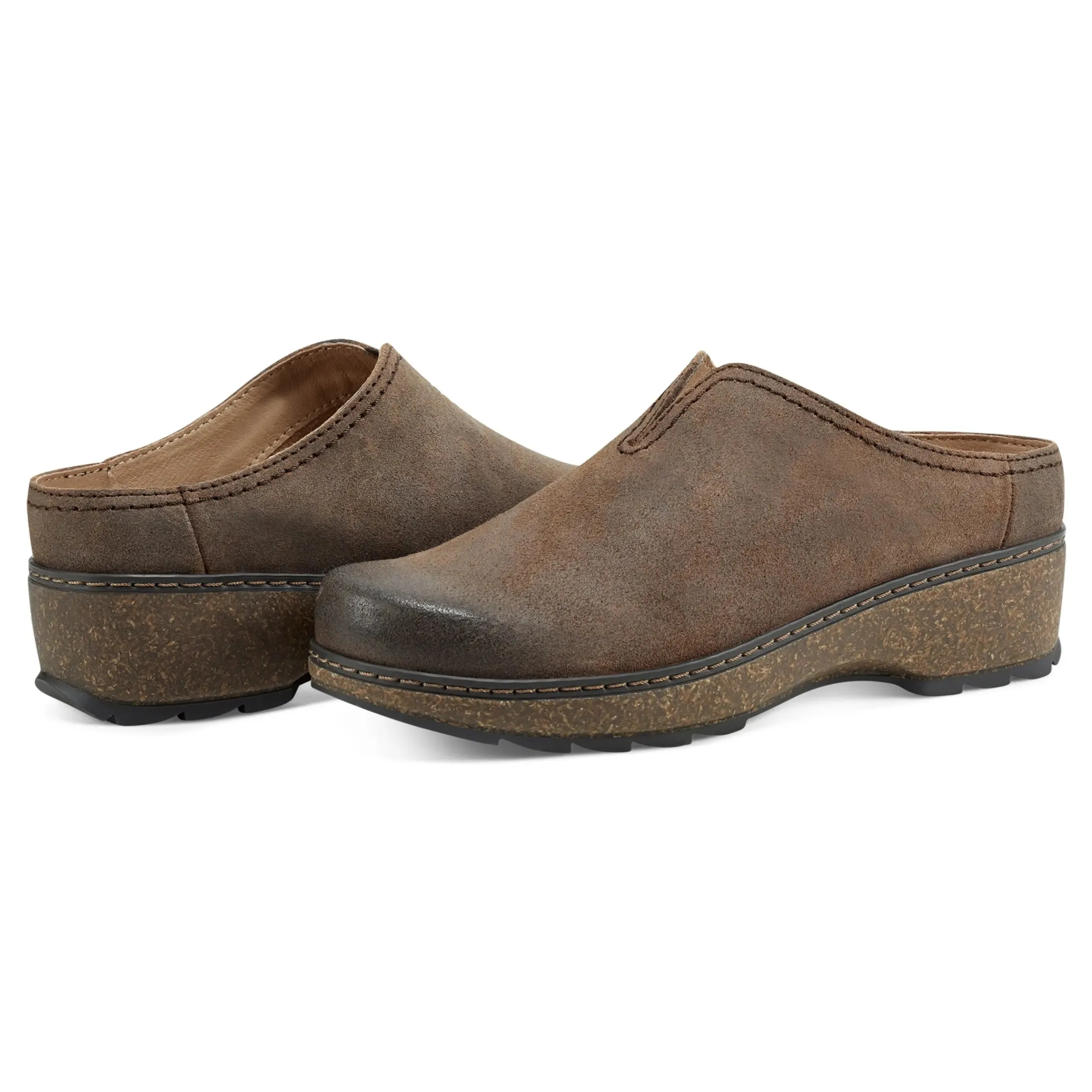 Kolia Round Toe Slip-on Casual Clogs