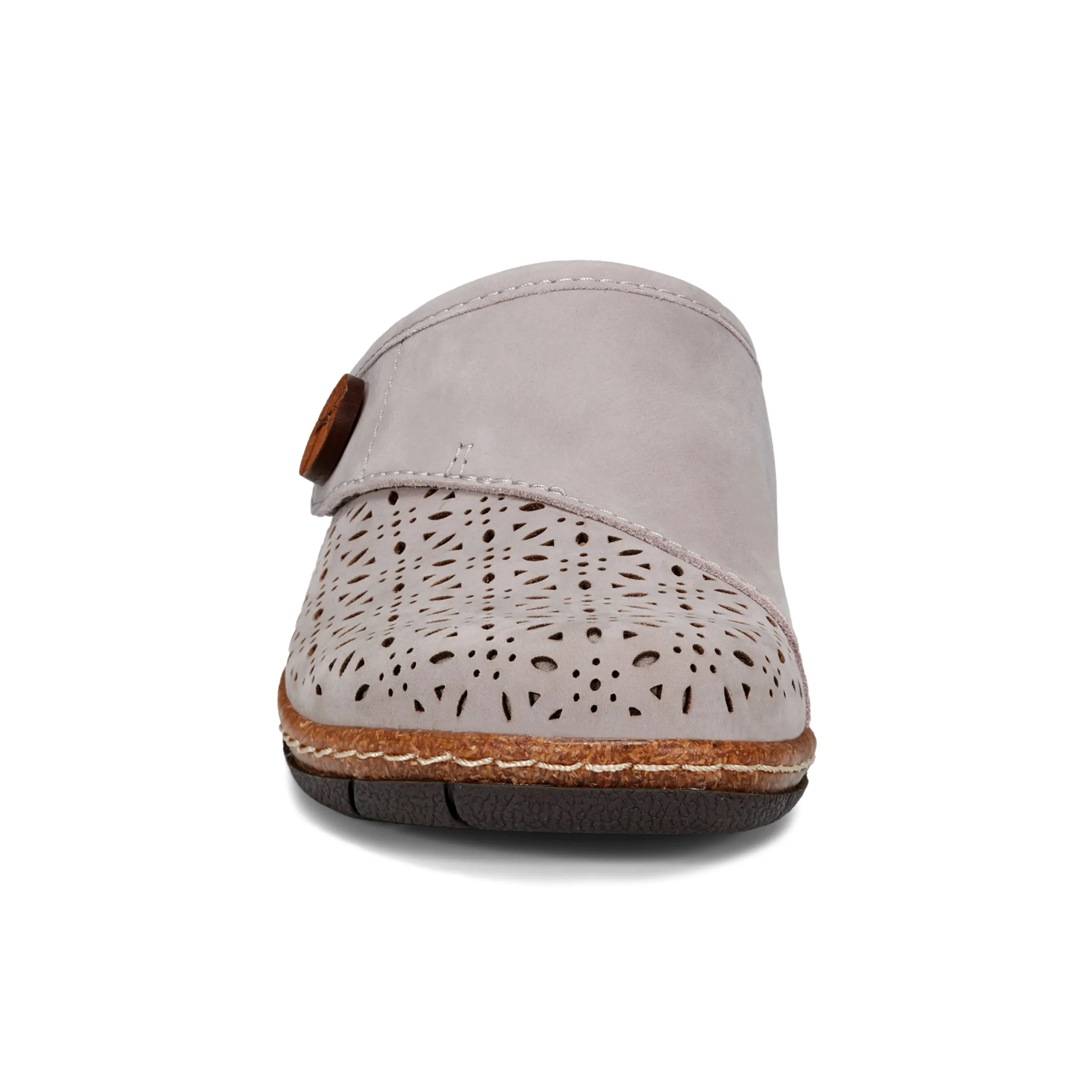 Erinn Round Toe Casual Slip-on Flat Clogs