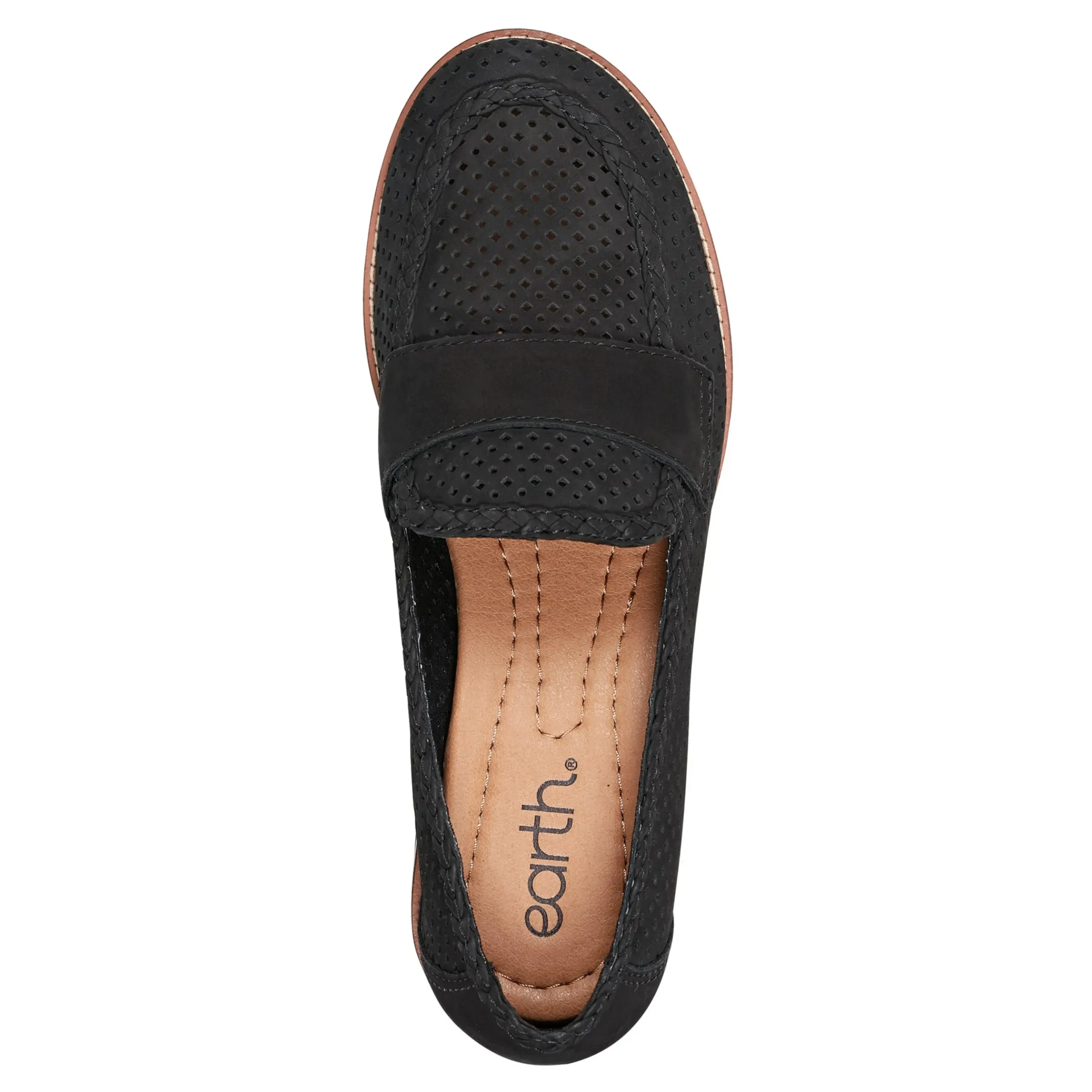 Evvie Casual Slip-On Perforated Loafers
