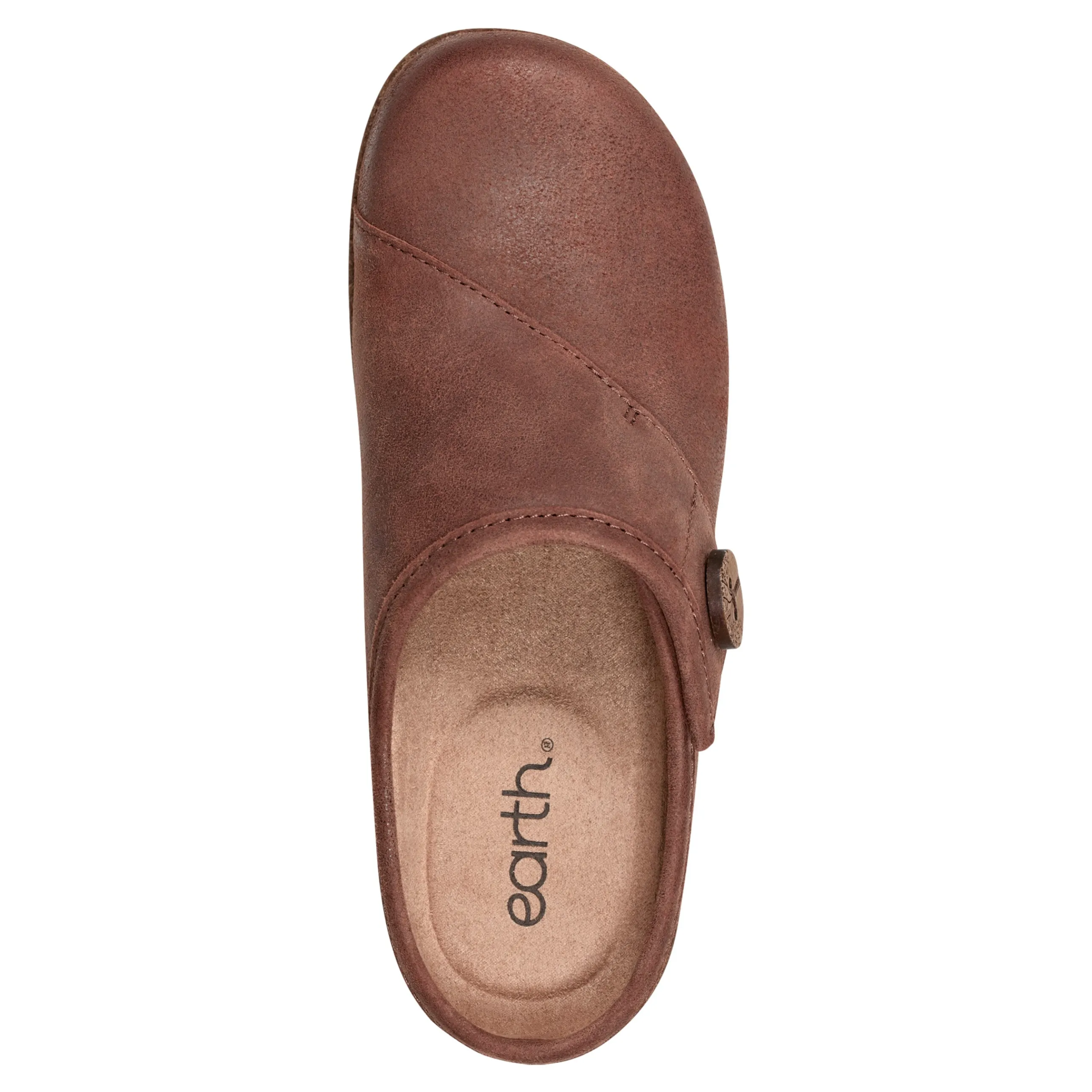 Ezra Round Toe Casual Slip-on Flat Clogs