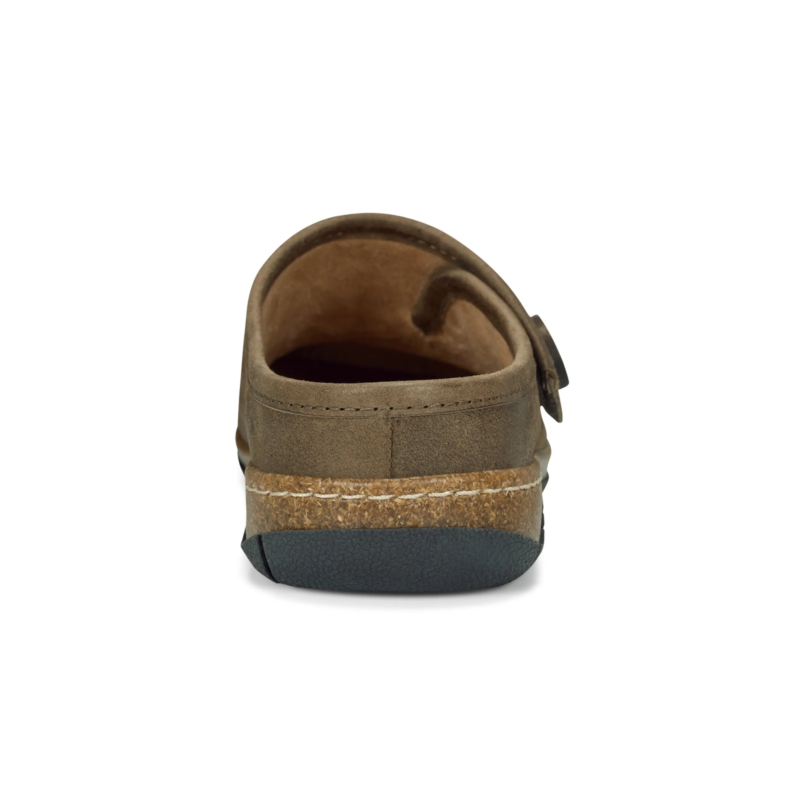 Ezra Round Toe Casual Slip-on Flat Clogs