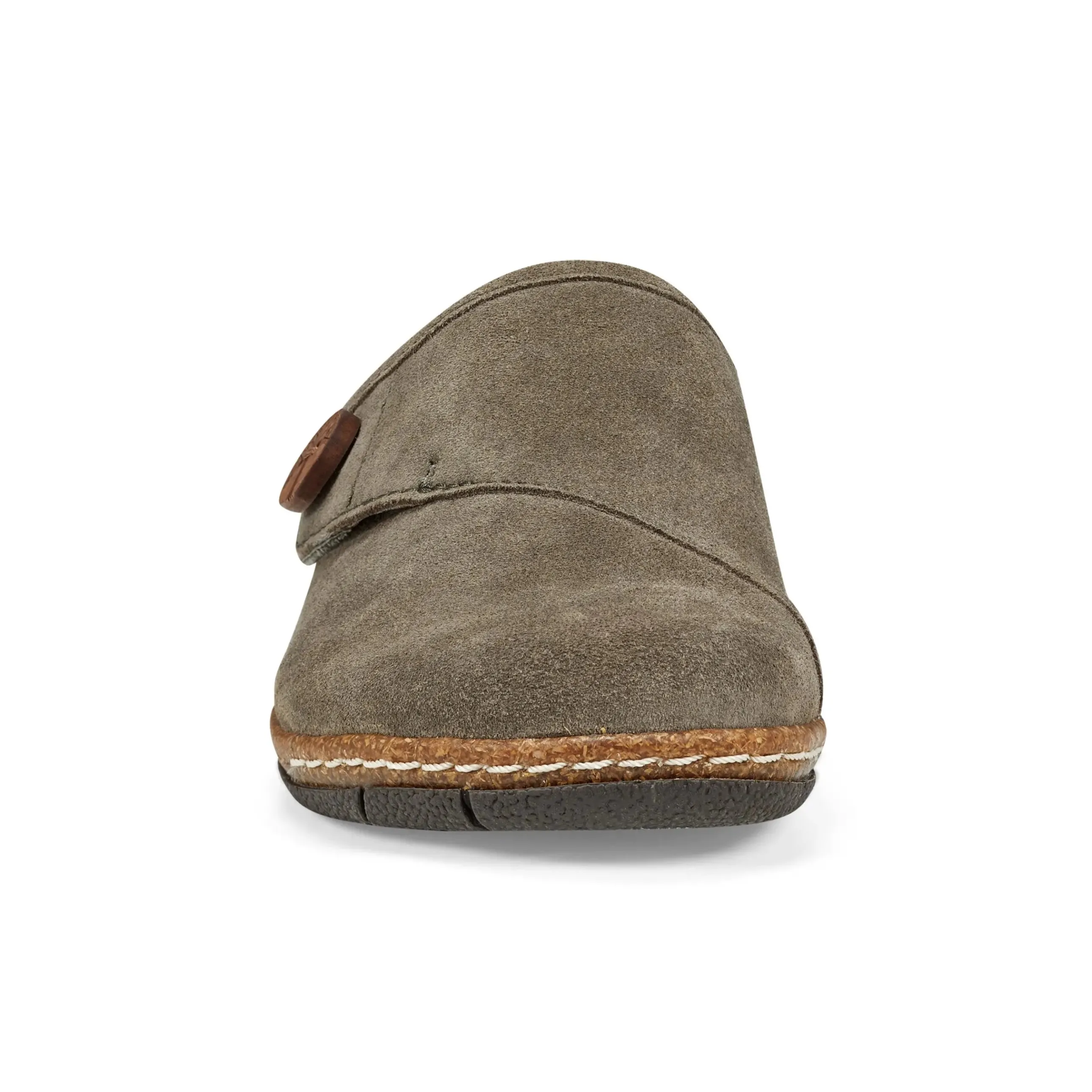 Ezra Round Toe Casual Slip-on Flat Clogs