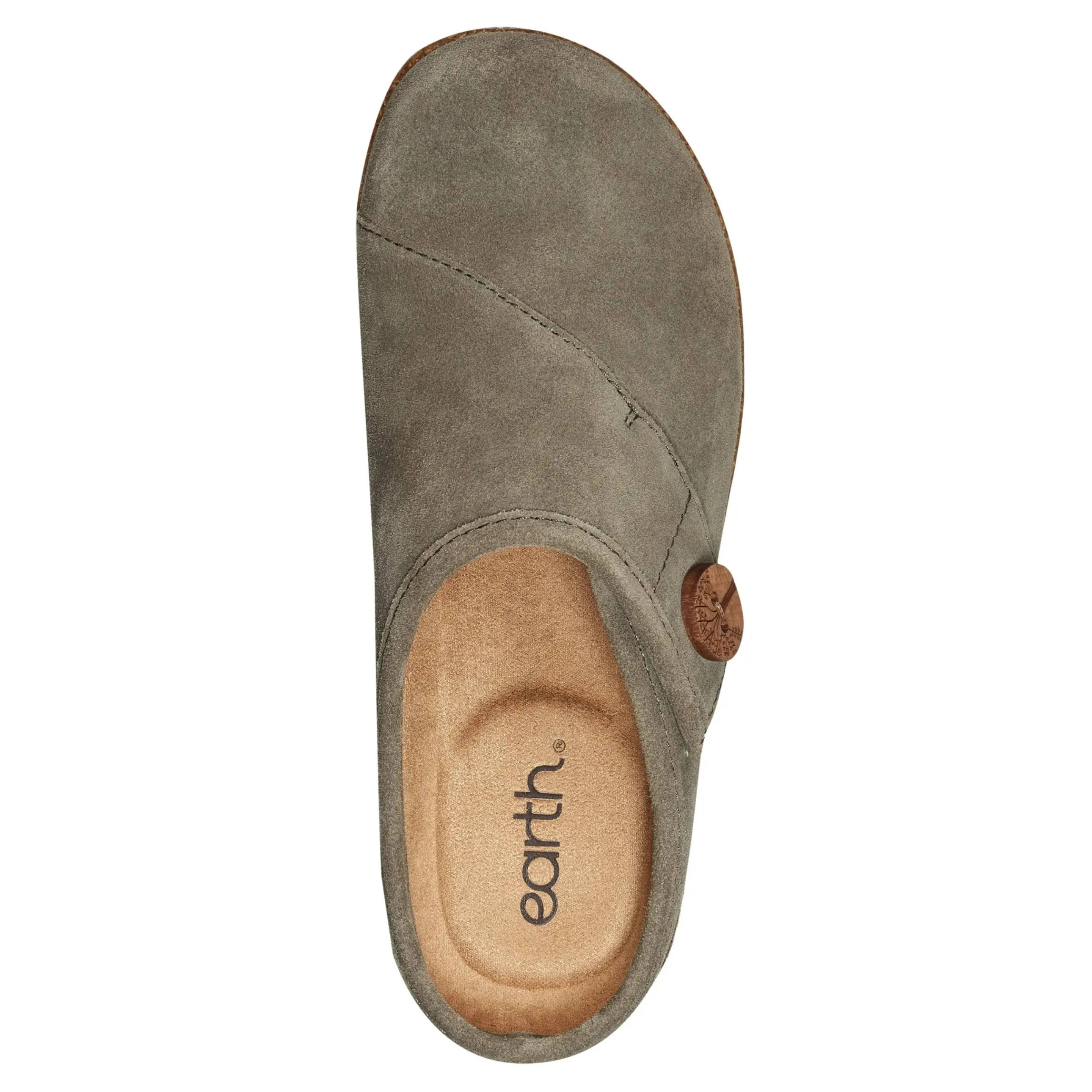 Ezra Round Toe Casual Slip-on Flat Clogs