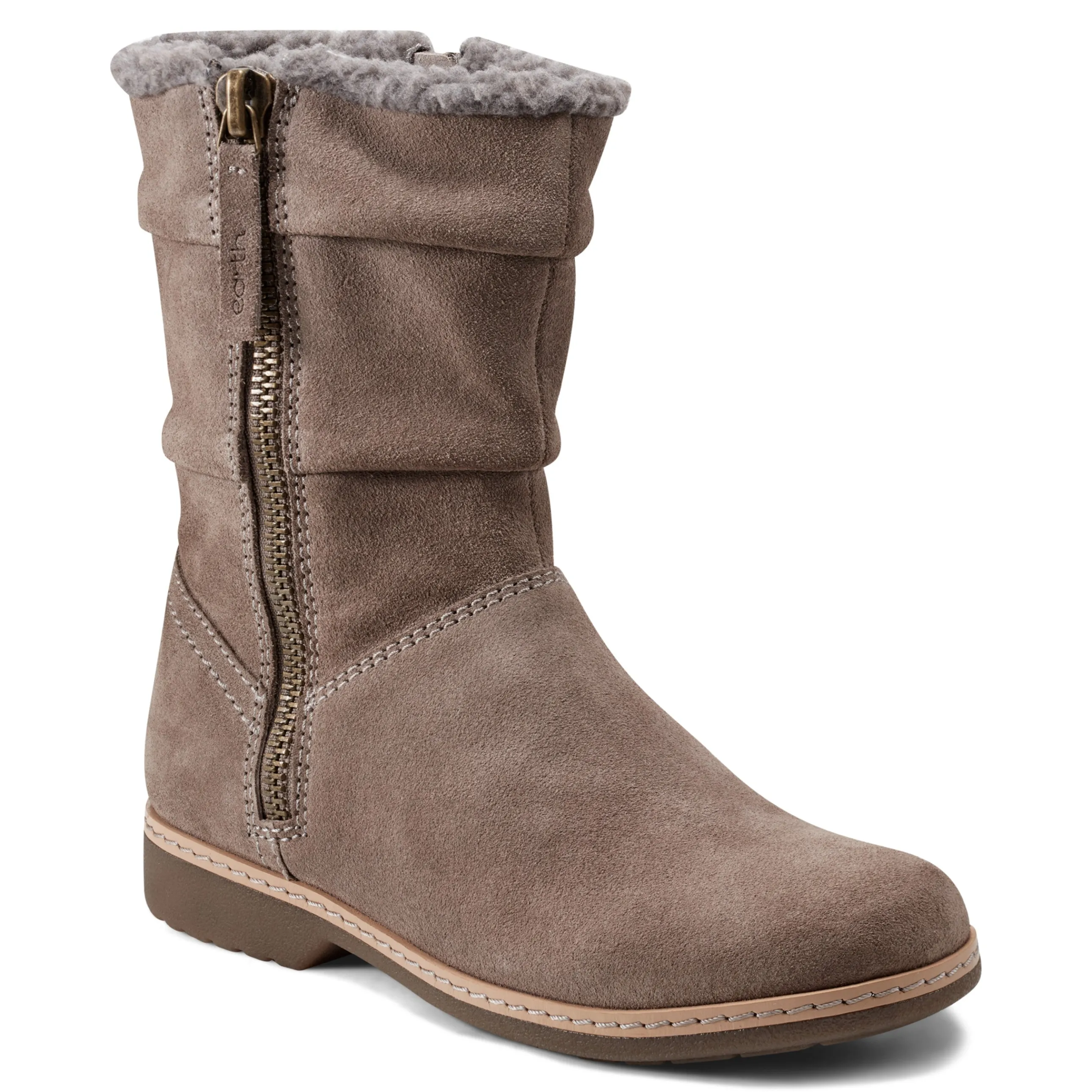 Hyland Water Repellent Round Toe Flat Casual Booties