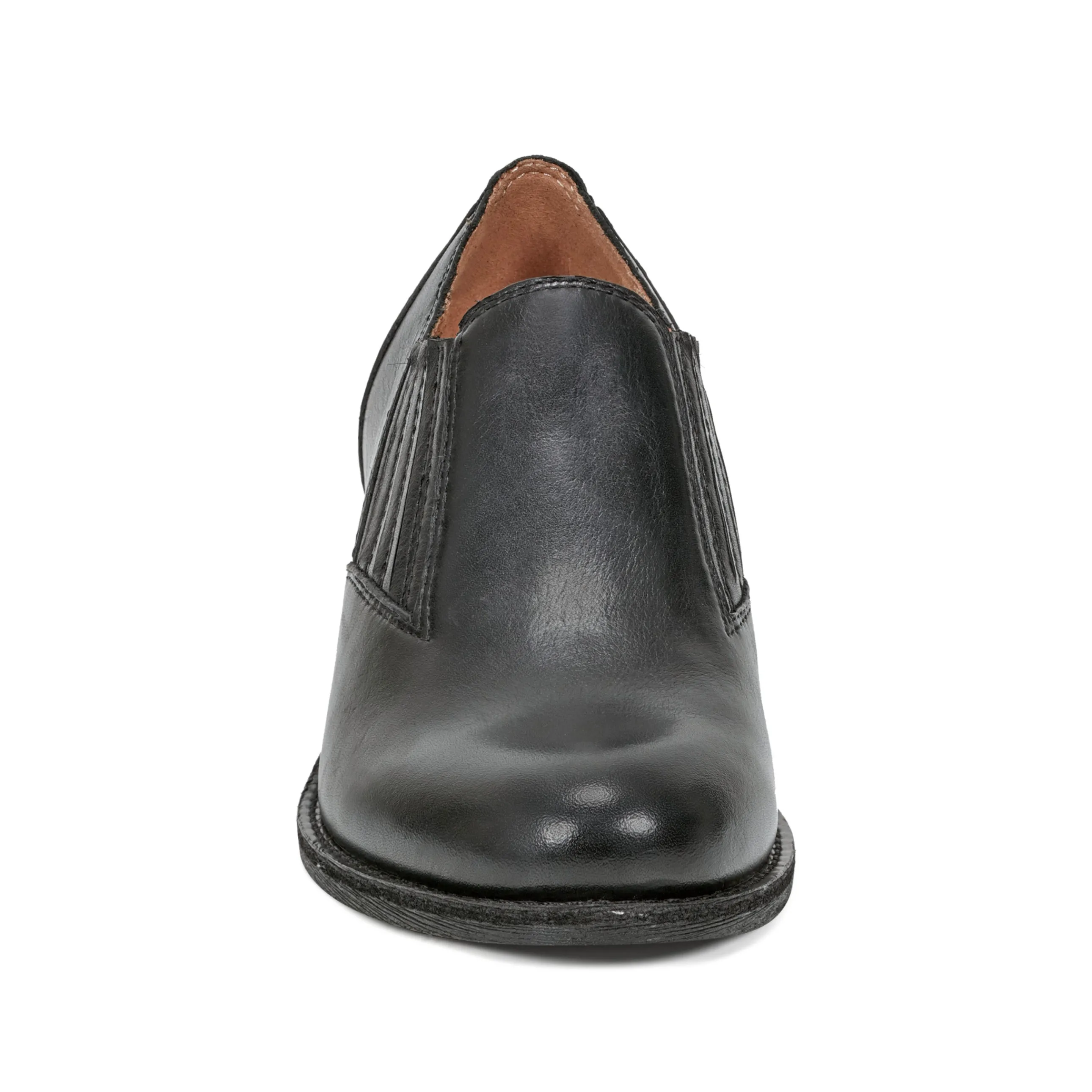Jalin Block Heel Slip-on Casual Booties