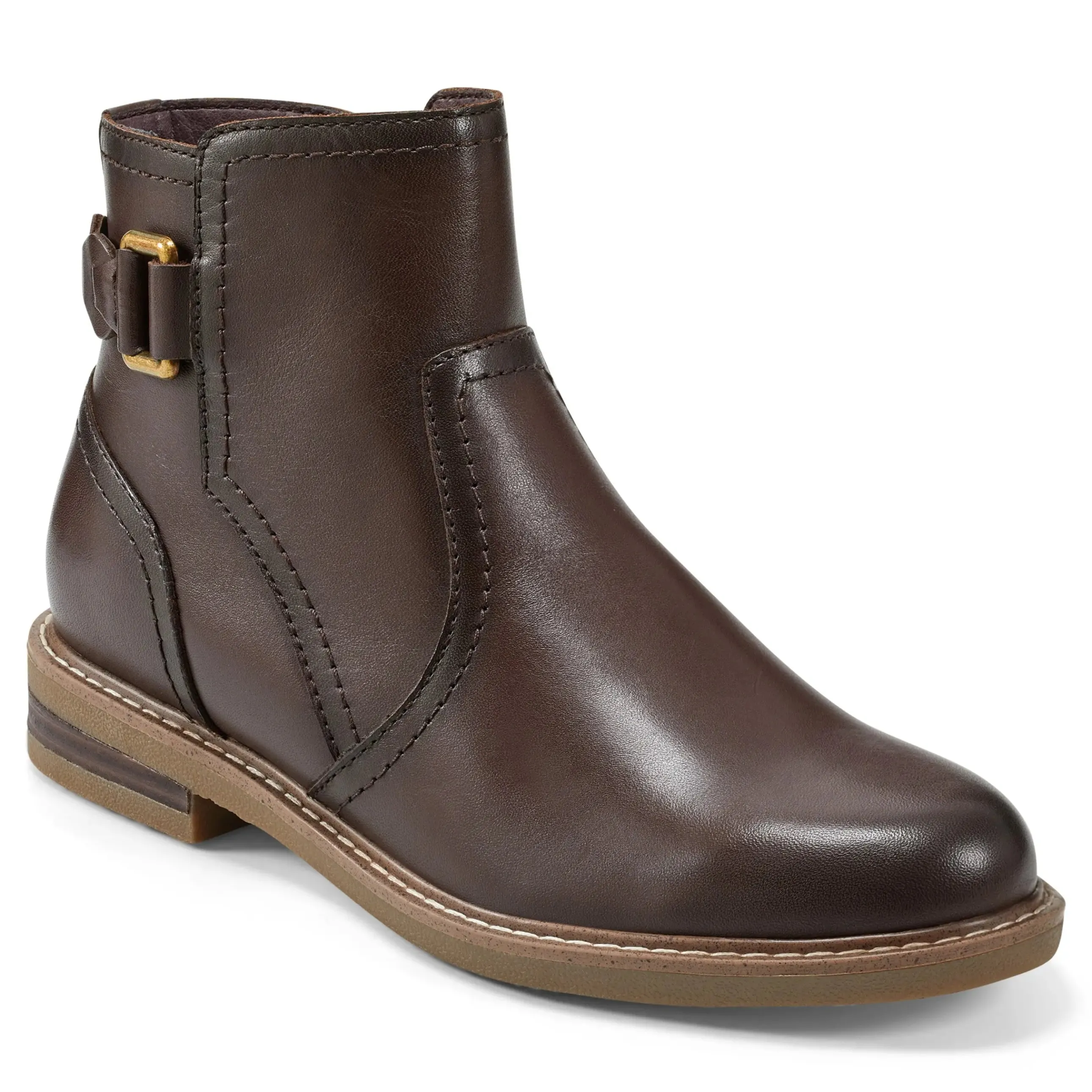 Jenna Round Toe Casual Booties