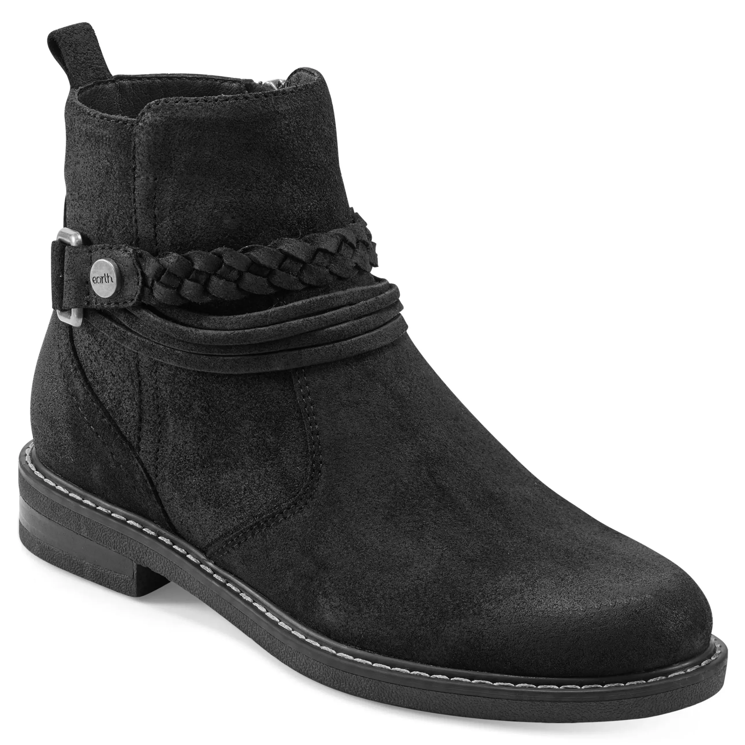 Jeno Round Toe Casual Booties