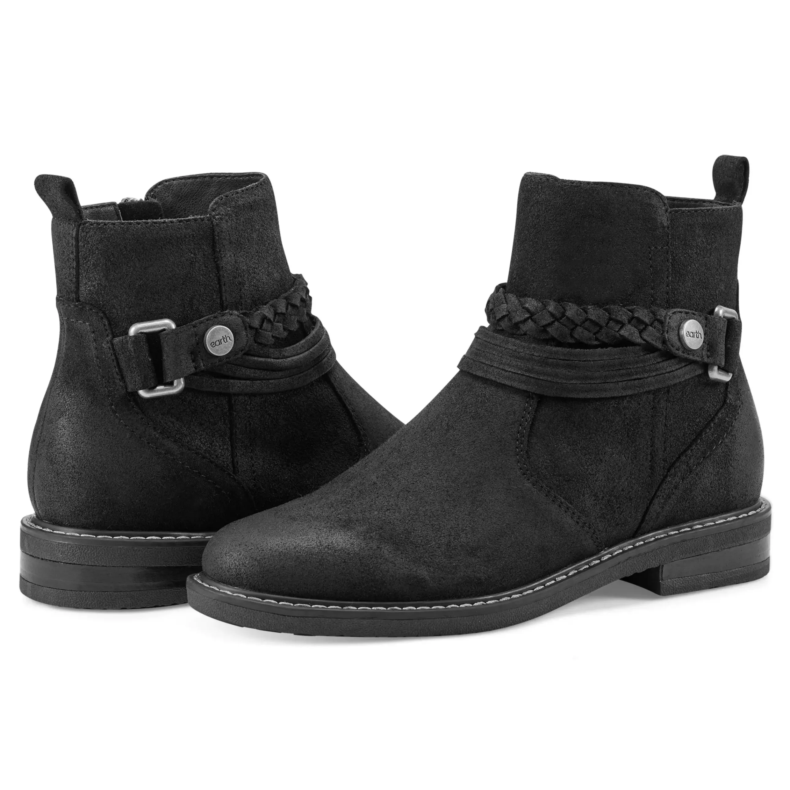 Jeno Round Toe Casual Booties