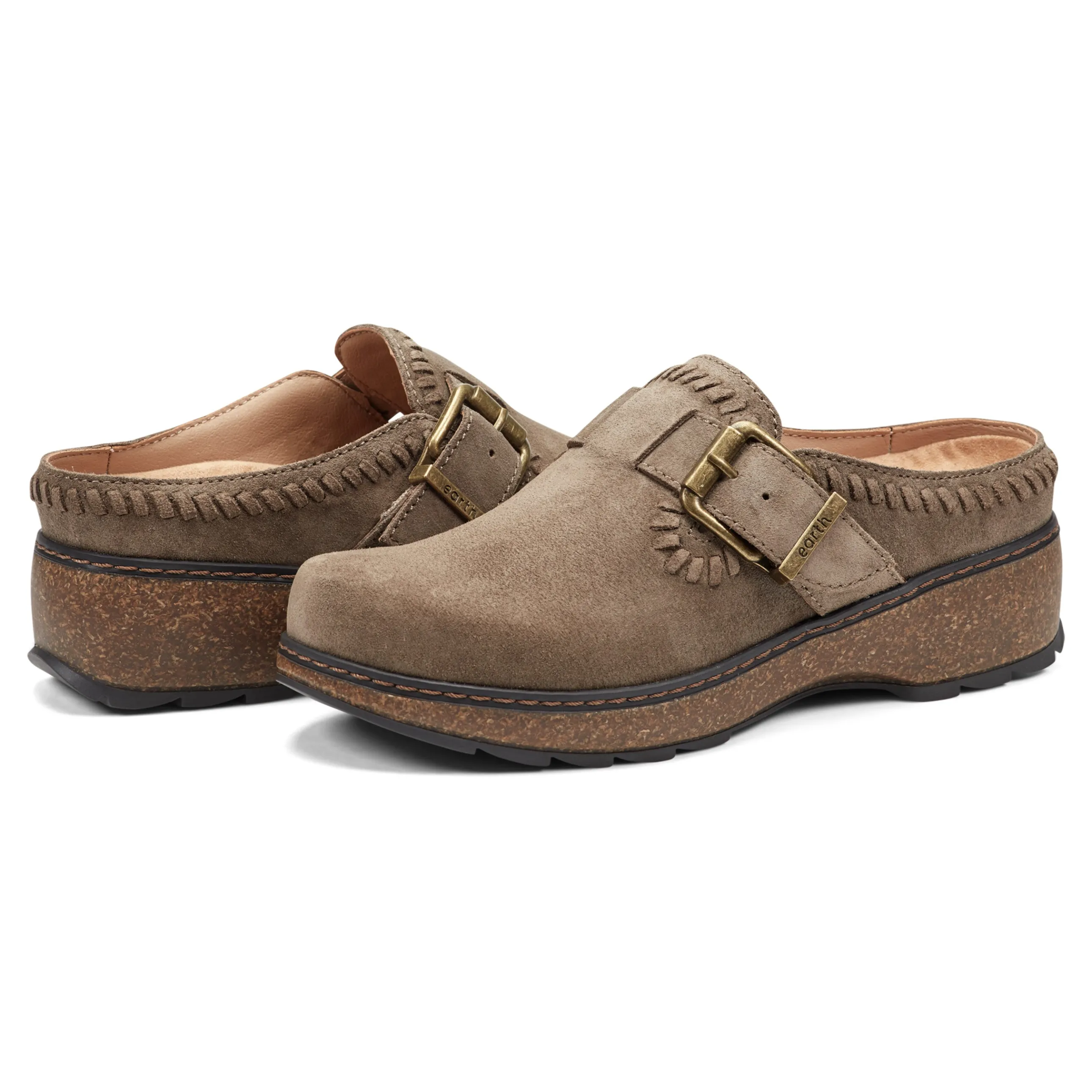 Kay Round Toe Slip-on Casual Clogs