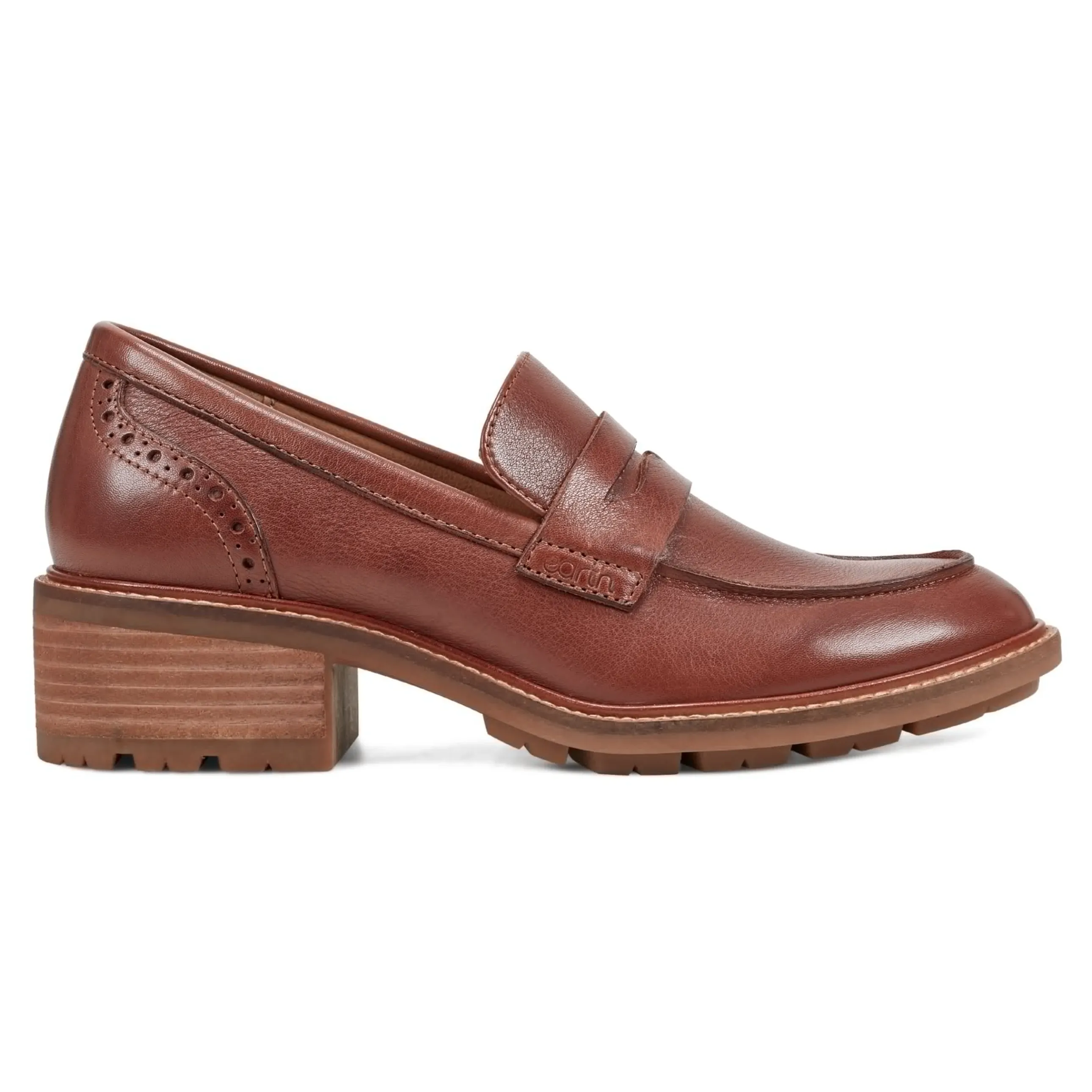 Lindy Almond Toe Casual Slip-on Penny Loafers