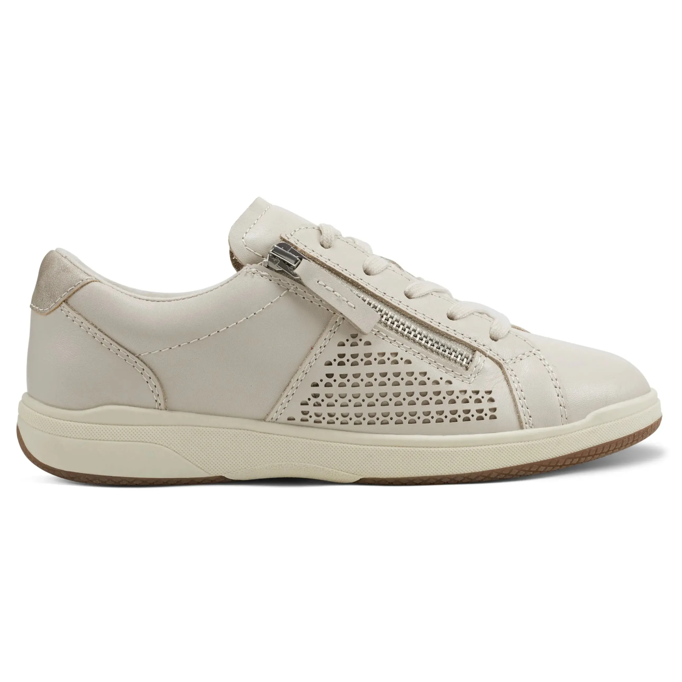 Netta Round Toe Casual Lace-up Sneakers