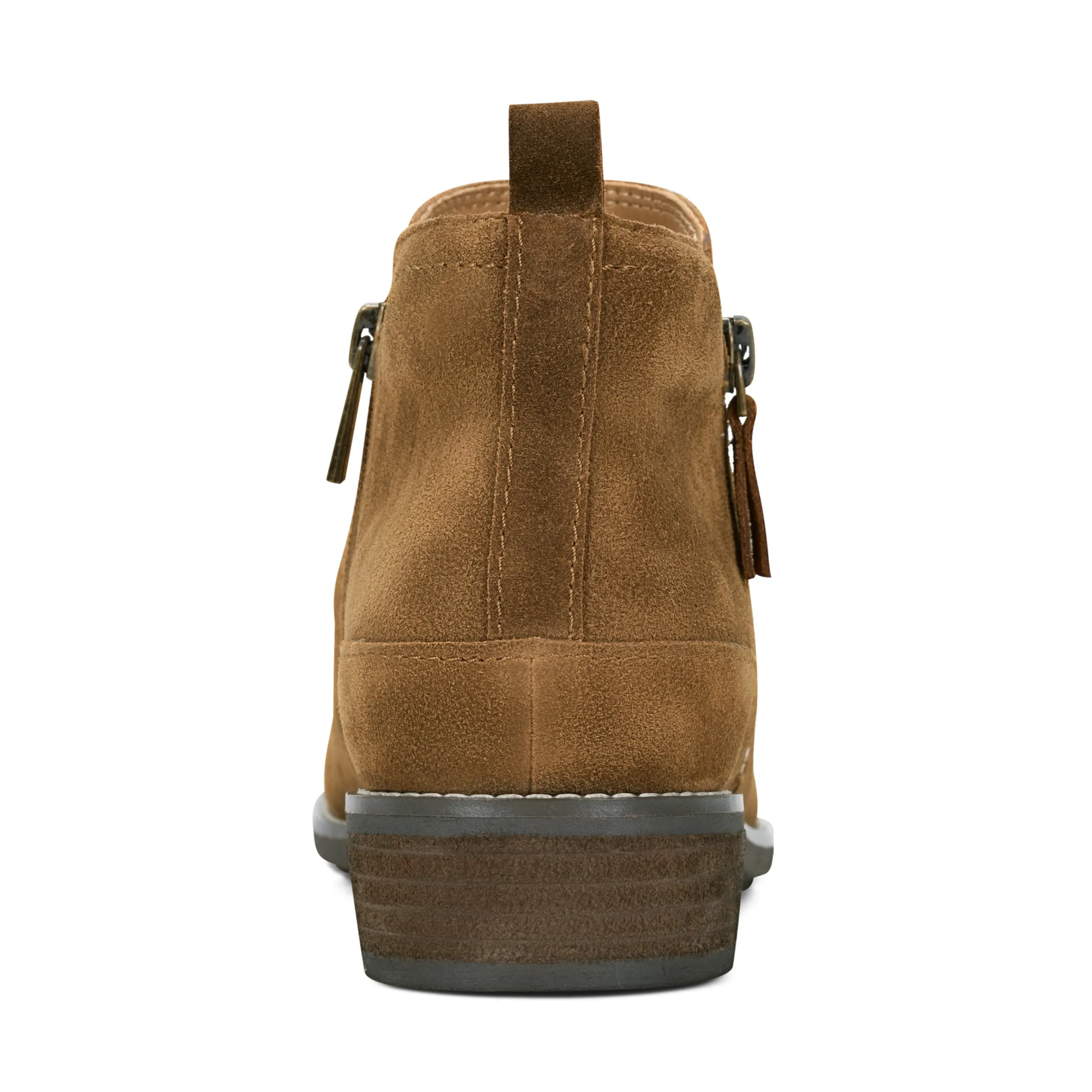 Nadya Round Toe Ruched Casual Booties