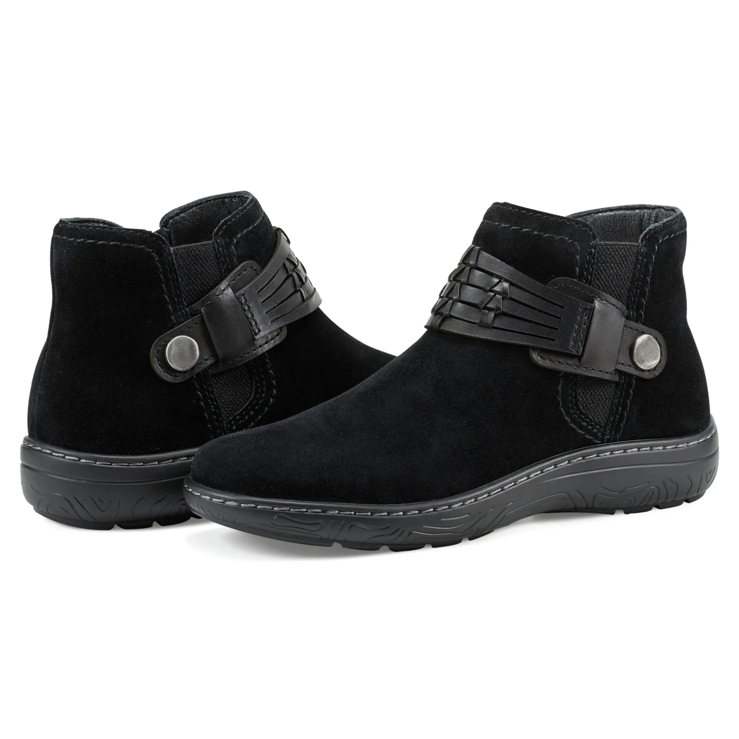 Synal Flat Casual Booties