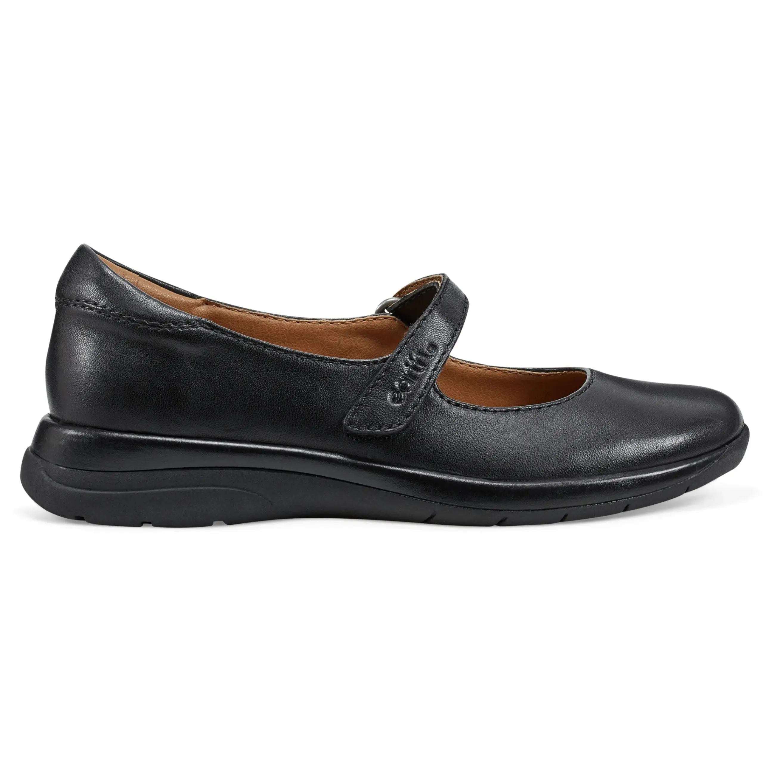 Tose Lug Sole Square Toe Casual Ballet Flats