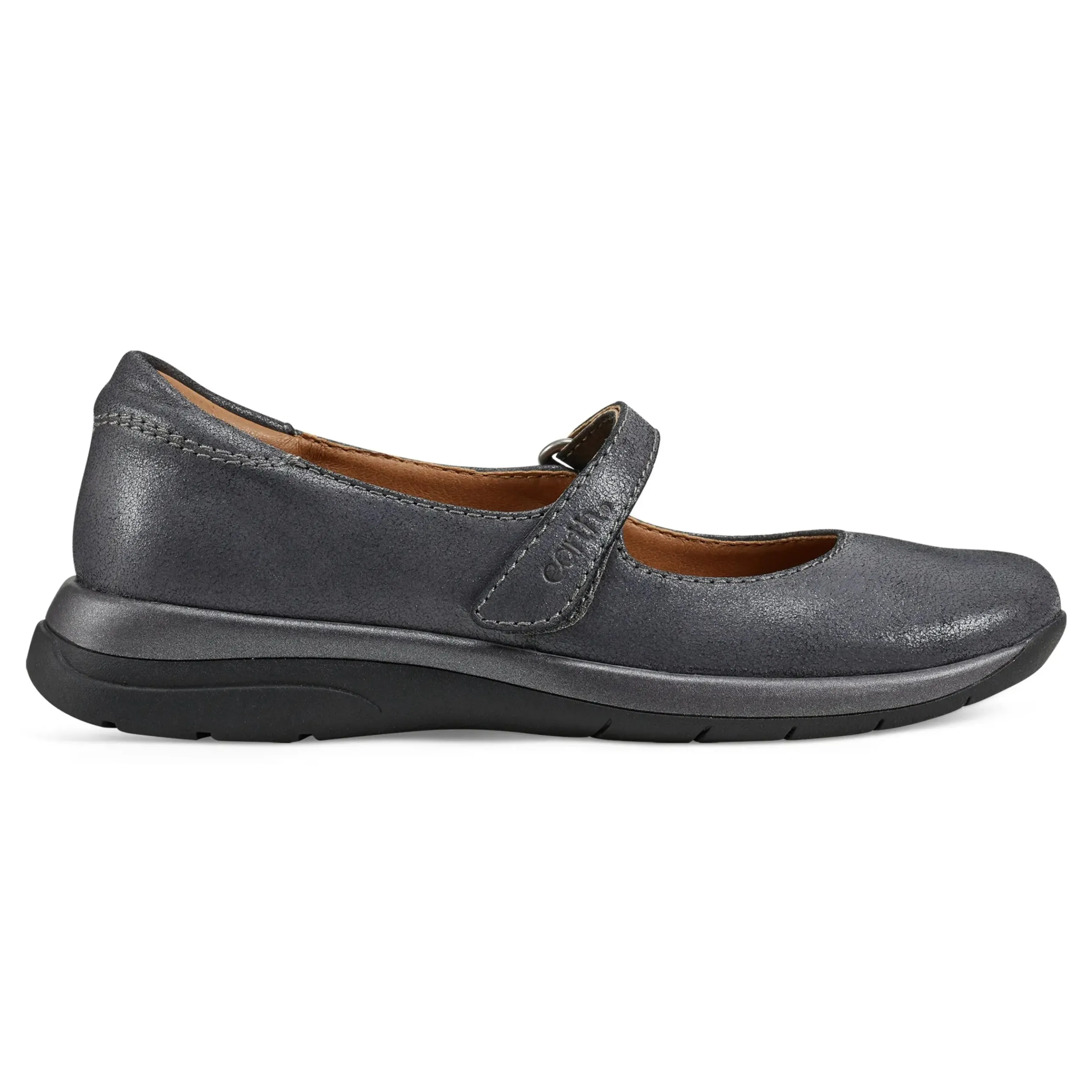 Tose Lug Sole Square Toe Casual Ballet Flats