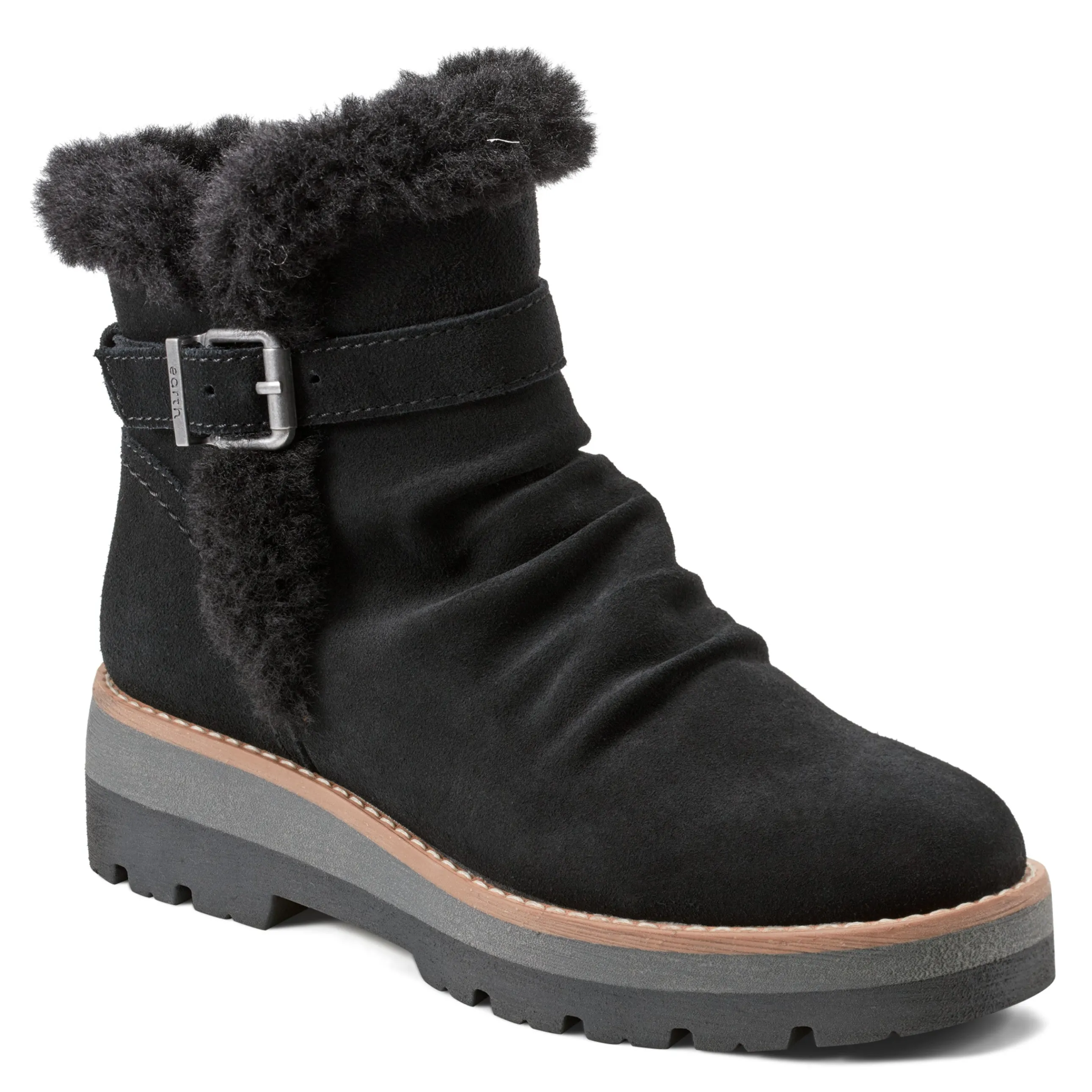 Yara Waterproof Lug Sole Casual Ankle Booties